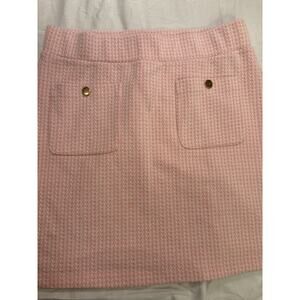 LOFT Pink Mini Skirt Women’s Size Medium